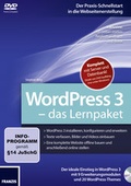 Cover: WordPress Lernpaket - FRANZIS GmbH