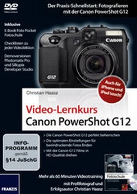 Abbildung von: Video-Lernkurs Canon PowerShot G12 - FRANZIS GmbH