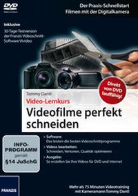 Abbildung von: Video-Lernkurs Videofilme perfekt schneiden - FRANZIS GmbH