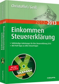 Abbildung von: Einkommensteuererklärung 2012/2013 - Haufe-Lexware