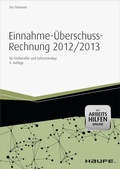 Cover: Einnahme-&Uuml;berschussrechnung 2012/2013 - inkl. Arbeitshilfen online - Haufe Lexware eBooks
