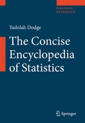 Cover: The Concise Encyclopedia of Statistics - Springer