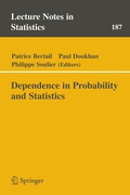 Cover: Dependence in Probability and Statistics - Springer