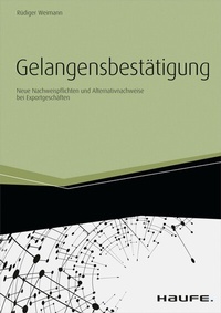 Abbildung von: Gelangensbestätigung - Haufe-Lexware