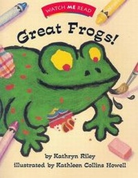 Enlarge image Cover: Great Frogs! Level 1.3 - Houghton Mifflin