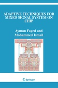 Cover: Adaptive Techniques for Mixed Signal System on Chip - Springer