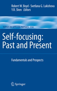 Abbildung von: Self-focusing: Past and Present - Springer