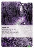 Cover: Einf&uuml;hrung in die Pfadfinderp&auml;dagogik - GRIN Verlag