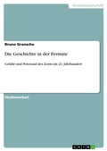 Cover: Die Geschichte in der Fermate - GRIN Verlag