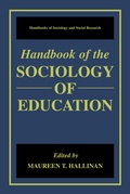 Cover: Handbook of the Sociology of Education - Springer