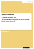 Cover: Konjunkturzyklen und Wertpapierbewertung - Grin Verlag