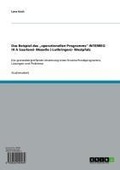 Cover: Das Beispiel des "operationellen Programms" INTERREG III A Saarland- Moselle (-Lothringen)- Westpfalz - GRIN Verlag