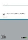 Cover: Bewegung des NS-Regimes zum italienischen Vorbild bis 1934 - GRIN Verlag