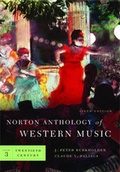 Cover: Norton Anthology of Western Music - WW Norton & Co