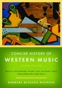 Cover: Concise History of Western Music - WW Norton & Co