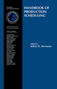Enlarge image Cover: Handbook of Production Scheduling - Springer