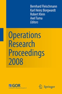 Abbildung von: Operations Research Proceedings 2008 - Springer
