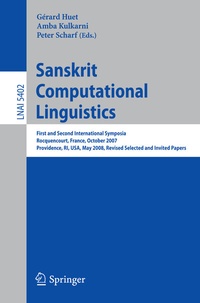 Abbildung von: Sanskrit Computational Linguistics - Springer