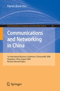 Cover: Communications and Networking in China - Springer