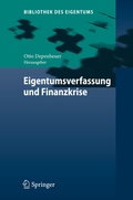 Cover: Eigentumsverfassung und Finanzkrise - Springer