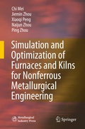 Cover: Simulation and Optimization of Furnaces and Kilns for Nonferrous Metallurgical Engineering - Springer