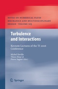 Cover: Turbulence and Interactions - Springer