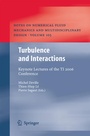Cover: Turbulence and Interactions - Springer