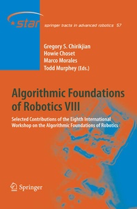 Enlarge image Cover: Algorithmic Foundations of Robotics VIII - Springer