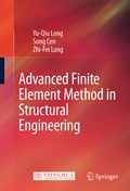 Cover: Advanced Finite Element Method in Structural Engineering - Springer