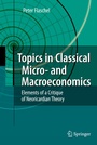 Cover: Topics in Classical Micro- and Macroeconomics - Springer