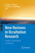 Cover: New Horizons in Occultation Research - Springer