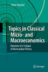 Enlarge image Cover: Topics in Classical Micro- and Macroeconomics - Springer