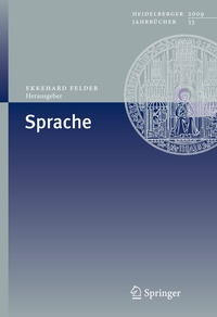 Enlarge image Cover: Sprache - Springer