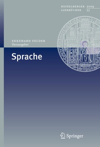 Enlarge image Cover: Sprache - Springer