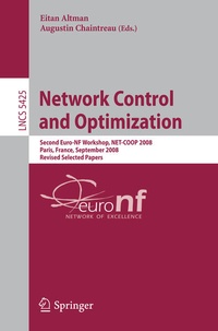 Enlarge image Cover: Network Control and Optimization - Springer