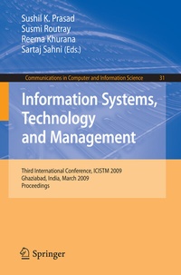 Enlarge image Cover: Information Systems, Technology and Management - Springer