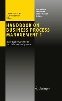 Abbildung von: Handbook on Business Process Management 1 - Springer