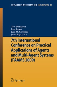 Abbildung von: 7th International Conference on Practical Applications of Agents and Multi-Agent Systems (PAAMS'09) - Springer