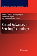 Cover: Recent Advances in Sensing Technology - Springer