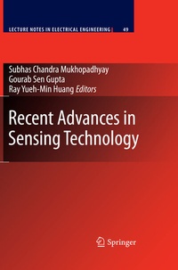 Enlarge image Cover: Recent Advances in Sensing Technology - Springer