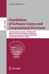 Enlarge image Cover: Foundations of Software Science and Computational Structures - Springer