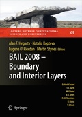 Cover: BAIL 2008 - Boundary and Interior Layers - Springer