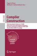 Cover: Compiler Construction - Springer