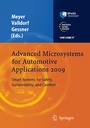 Cover: Advanced Microsystems for Automotive Applications 2009 - Springer
