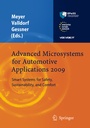 Cover: Advanced Microsystems for Automotive Applications 2009 - Springer