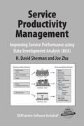 Cover: Service Productivity Management - Birkhauser Boston Inc
