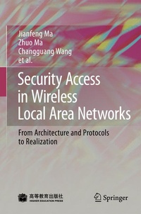 Enlarge image Cover: Security Access in Wireless Local Area Networks - Springer
