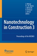 Cover: Nanotechnology in Construction - Springer