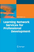 Cover: Learning Network Services for Professional Development - Springer