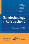 Cover: Nanotechnology in Construction - Springer
